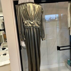 Metallic Gold Jumpsuit